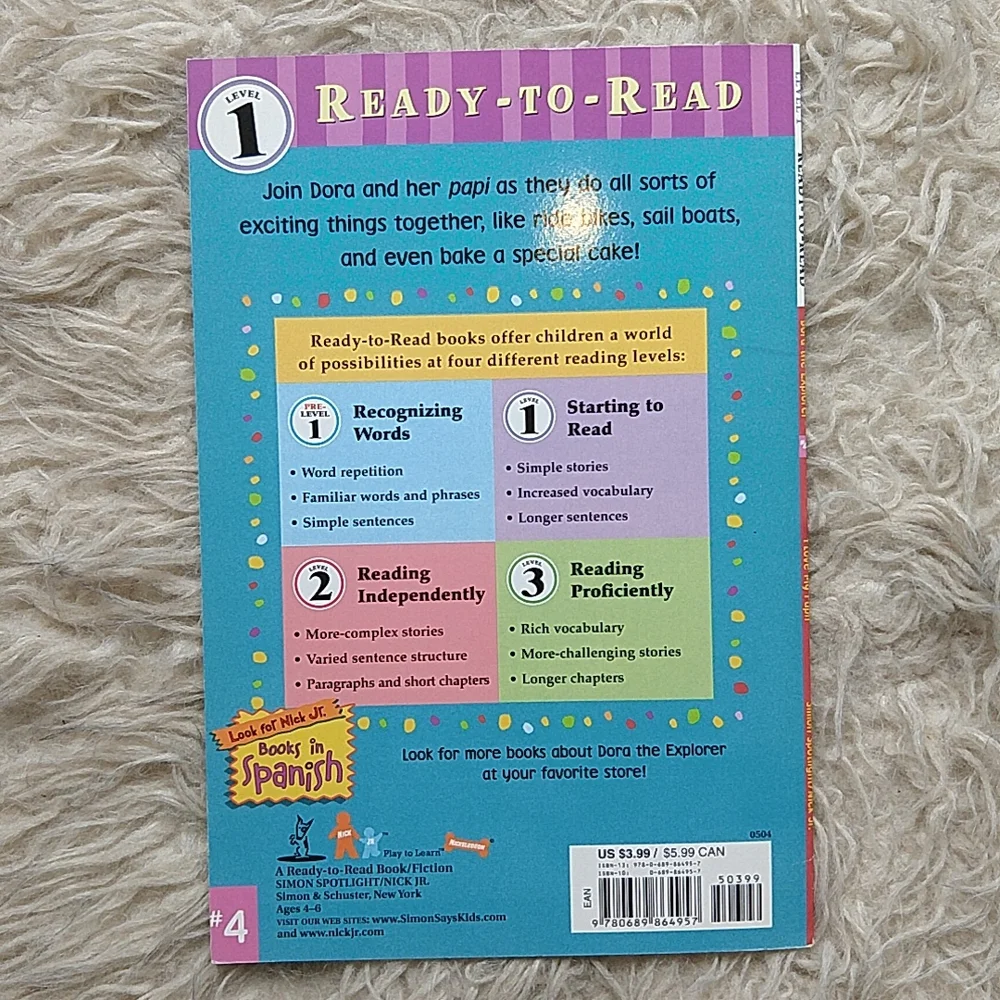 4 New Early Reader Books Book Lot Home Library Teacher Classroom